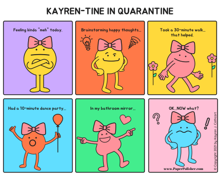 Blobs Kayren-Tine Comic Strip 2-3-2021